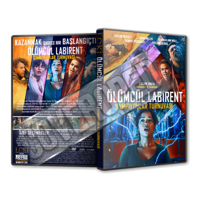 Ölümcül Labirent Şampiyonlar Turnuvası - 2021 Türkçe Dvd Cover Tasarımı